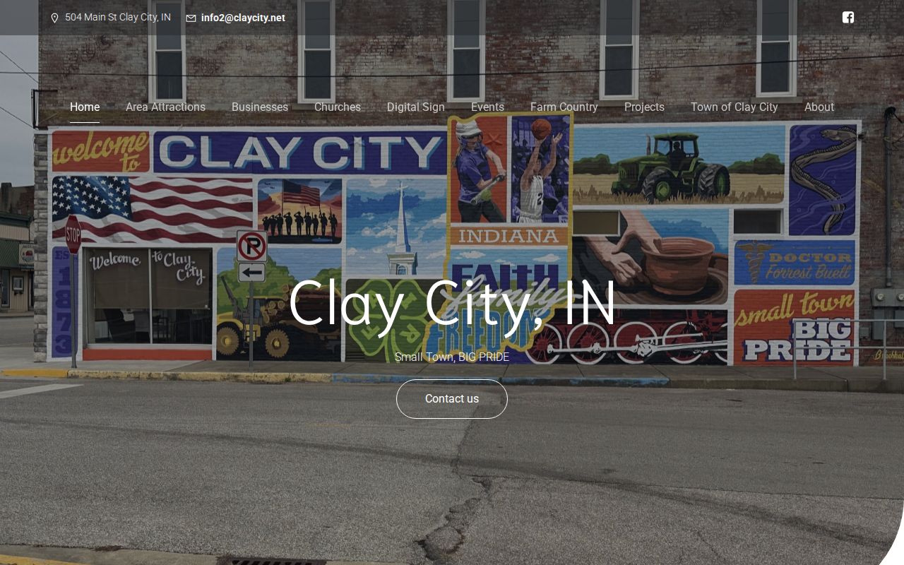 Clay City official town site for arrest record routing